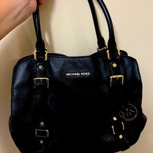 Michael Kors - black leather bag